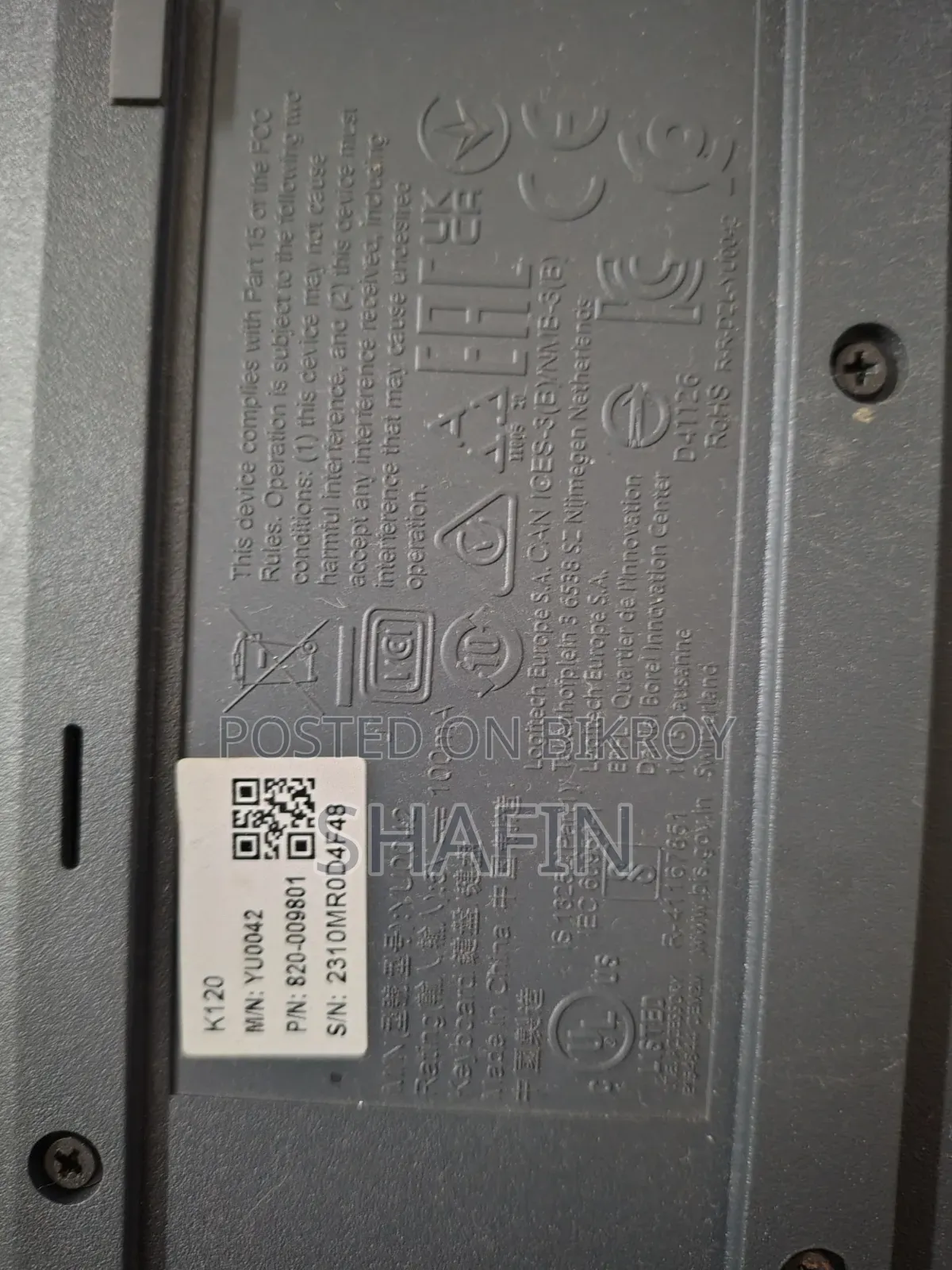 Logitech K120 Keyboard