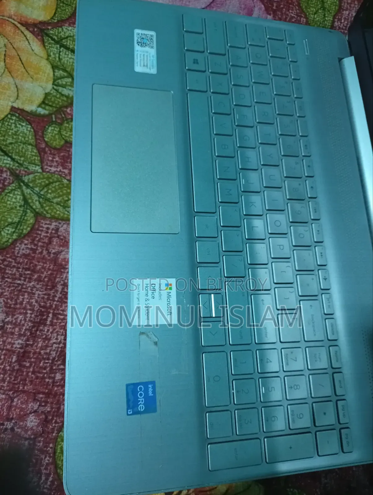 Laptop HP 15s 8GB Intel Core i3 SSD 512GB
