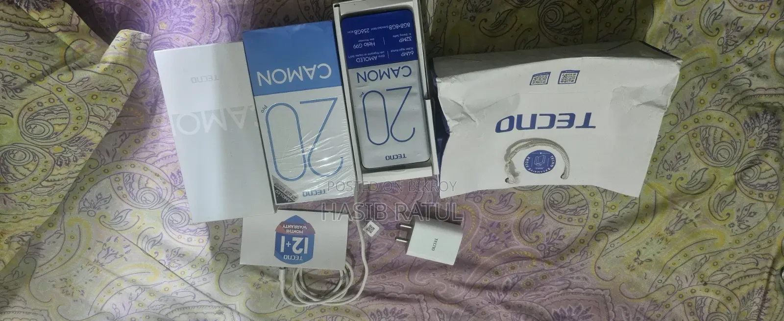 Tecno Camon 20 Pro 256 GB Blue