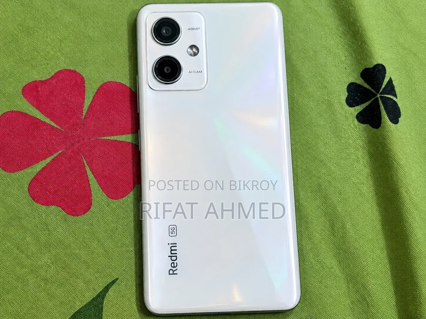 শাওমি রেডমি নোট ১২ ৫জি ২৫৬ জিবি সাদা
