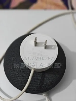 Google Nest Mini 2nd Gen | Black | Original Adapter | Used
