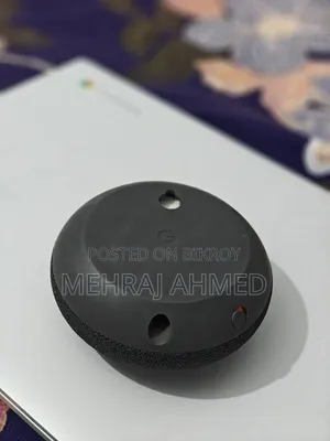 Google Nest Mini 2nd Gen | Black | Original Adapter | Used