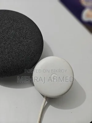 Google Nest Mini 2nd Gen | Black | Original Adapter | Used
