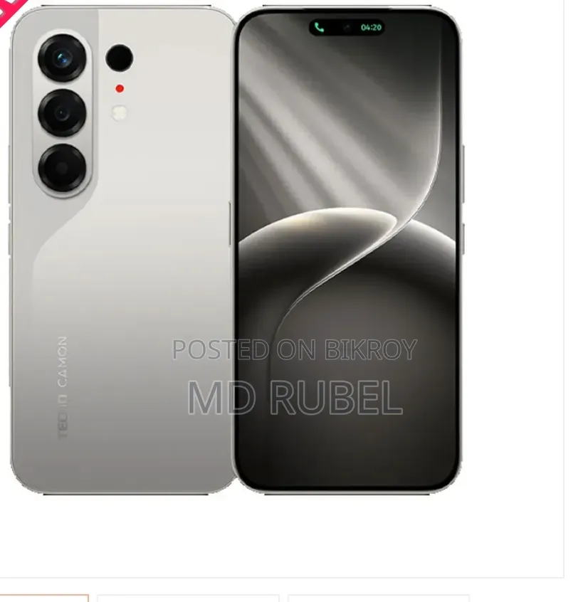 টেকনো ক্যামন ৫০ ২৫৬ জিবি সিলভার
