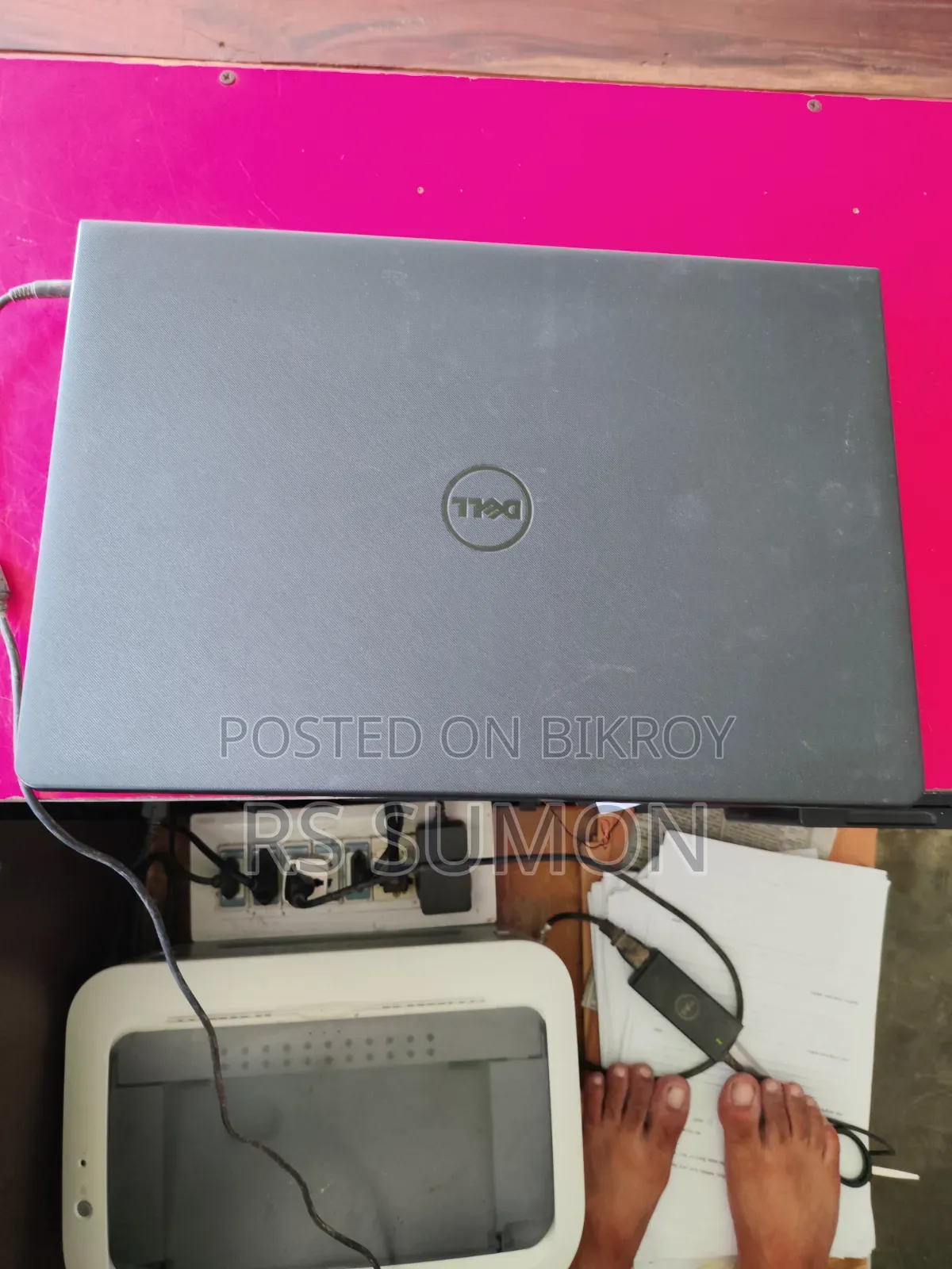 ল্যাপটপ ডেল Inspiron ১৫ ৪জিবি এসএসডি ১২৮জিবি