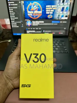 নতুন রিয়েলমি ভি৩০ ১২৮ জিবি বেগুনি