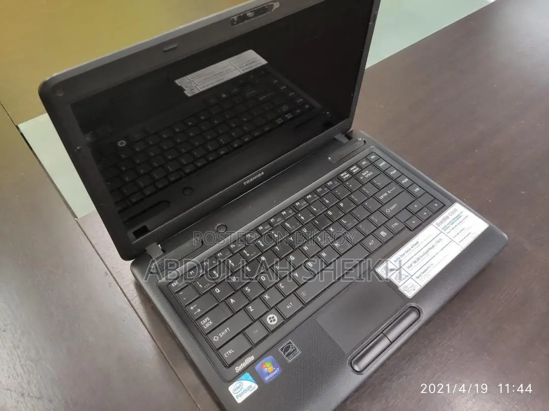 Laptop Toshiba Satellite C640 6GB Intel Core i3 SSD 128GB