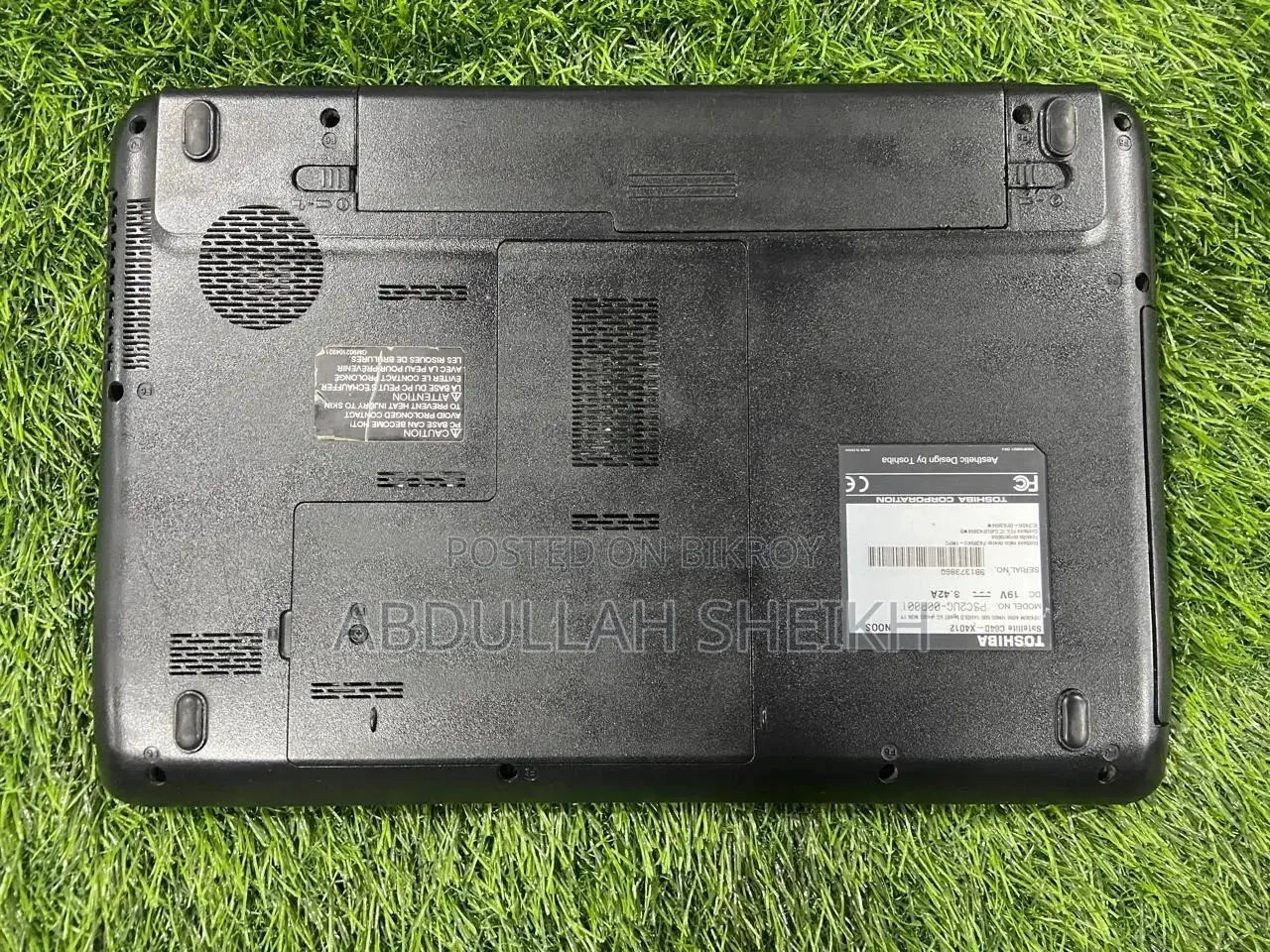 Laptop Toshiba Satellite C640 6GB Intel Core i3 SSD 128GB
