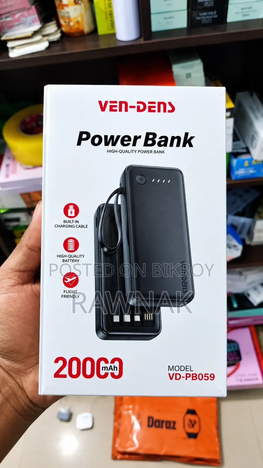 Ven Dens 20,000 mAh Premium Power Bank