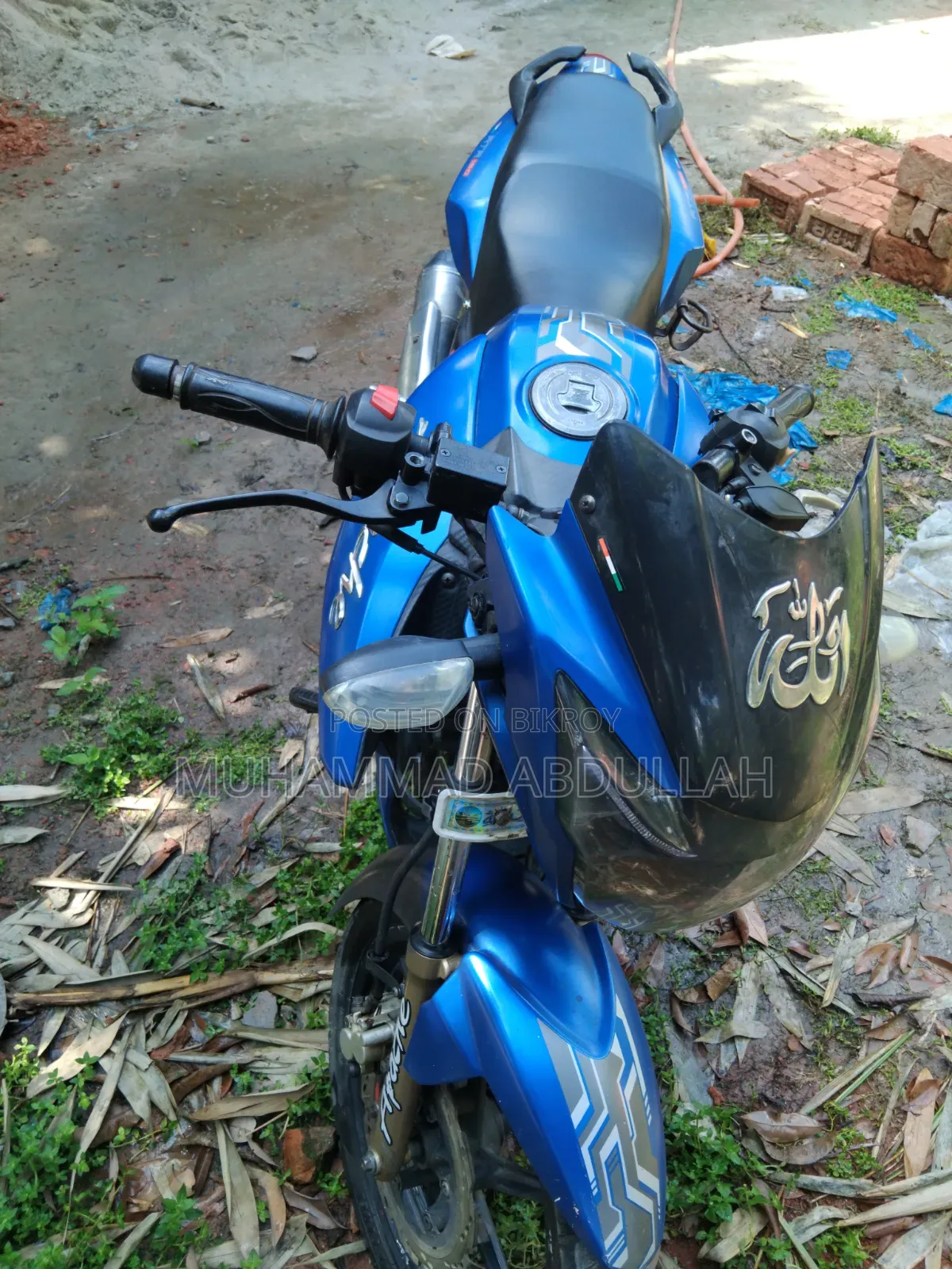 TVS Apache RTR 160 2V 2019 Blue