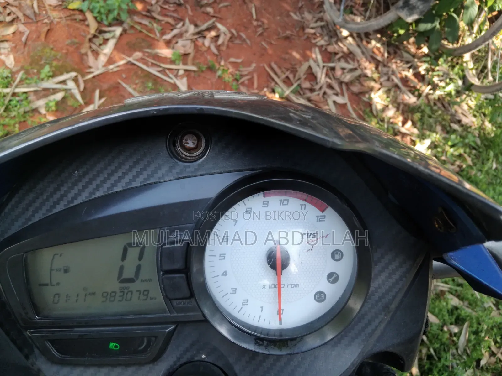 TVS Apache RTR 160 2V 2019 Blue