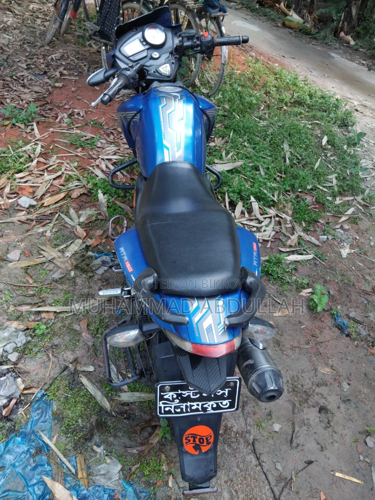 TVS Apache RTR 160 2V 2019 Blue