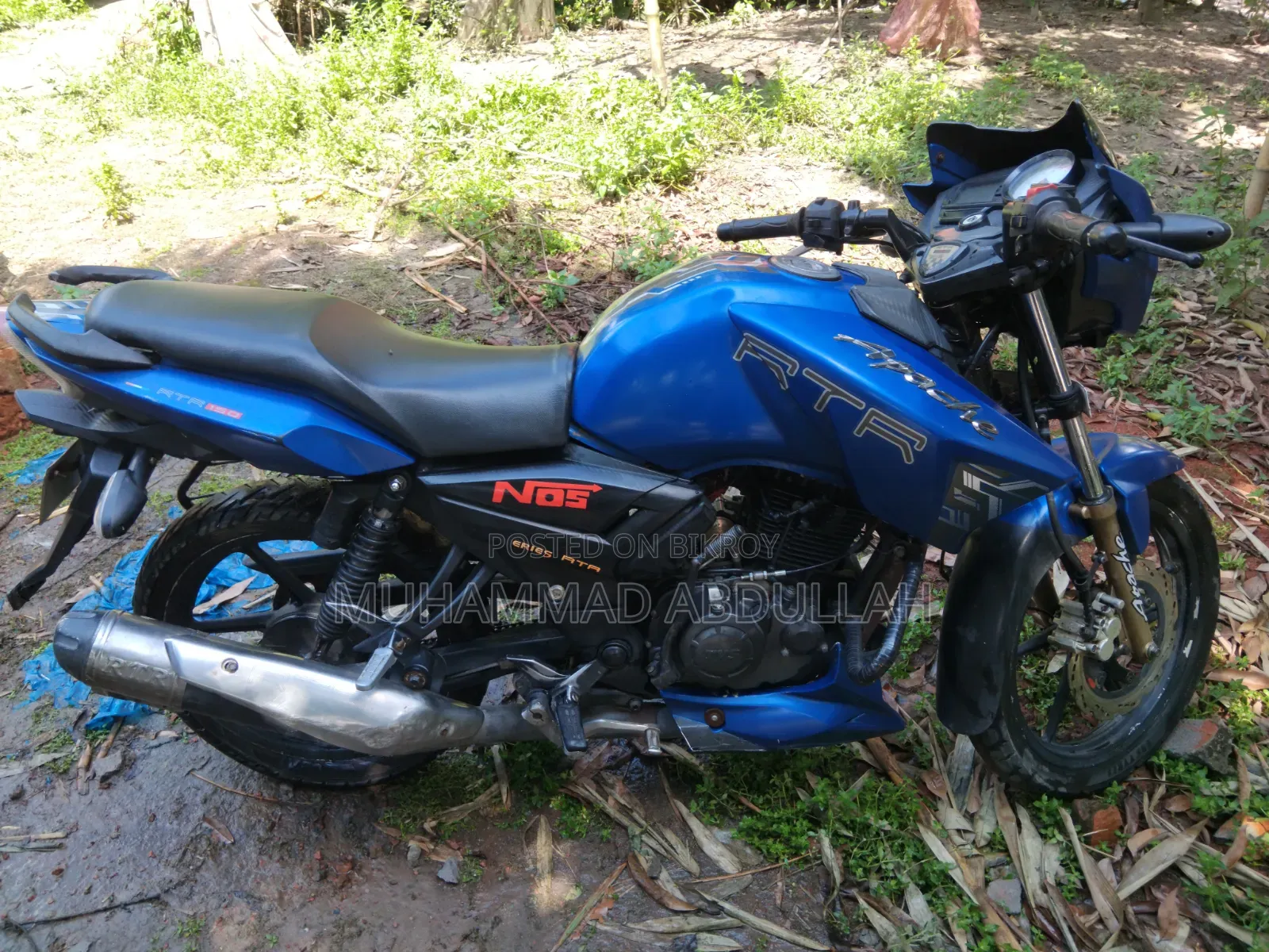 TVS Apache RTR 160 2V 2019 Blue