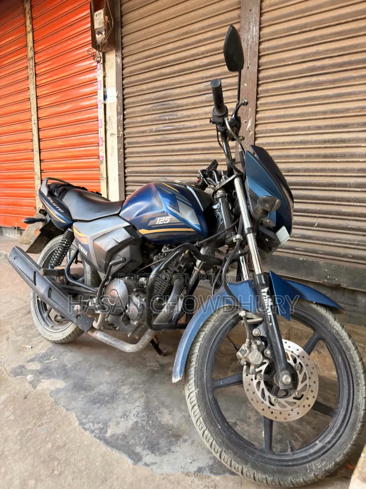 Yamaha Saluto 125 2021 Blue