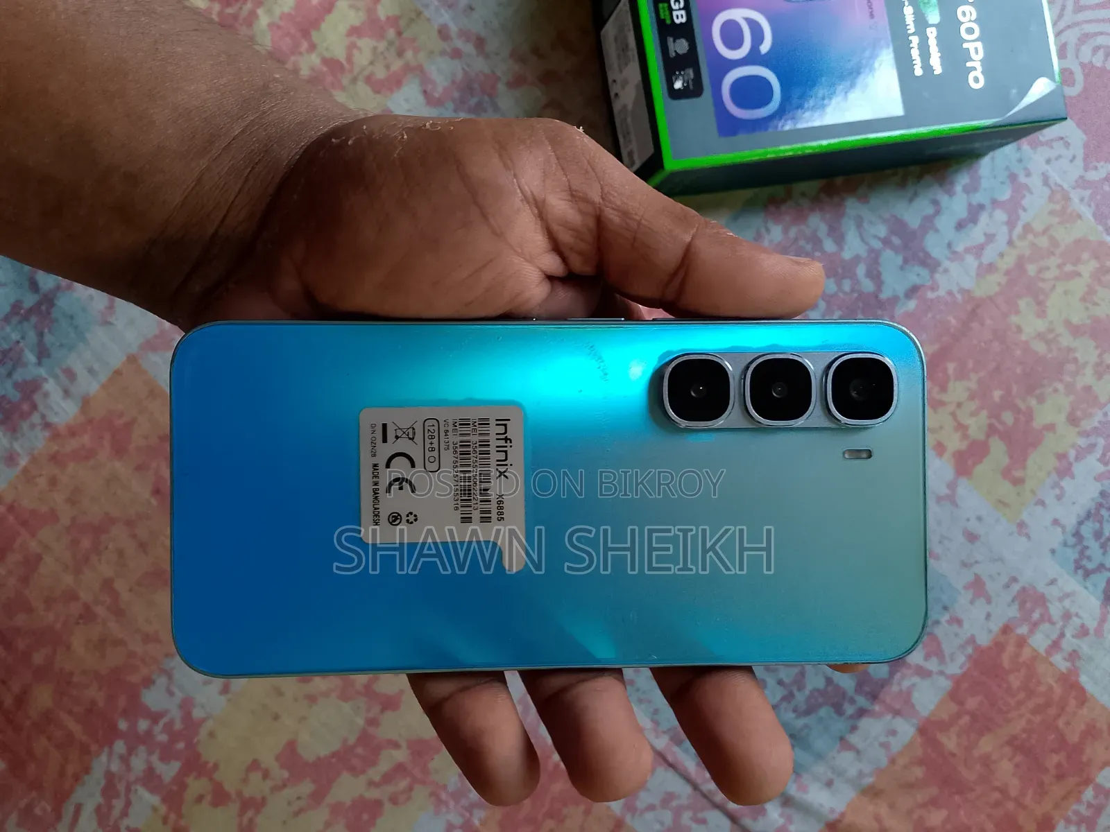 ইনফিনিক্স হট ৬০ প্রো ১২৮ জিবি