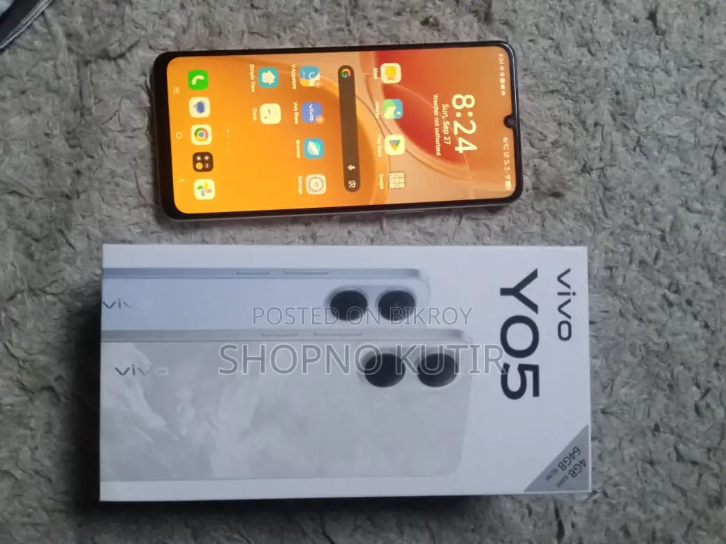 Vivo Y05 64 GB Silver