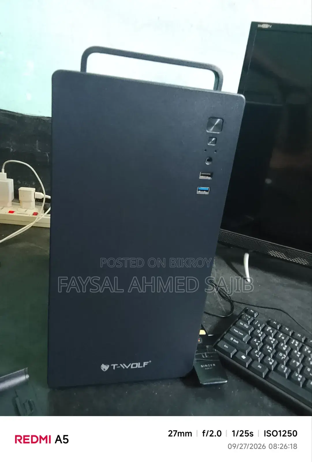 New Desktop Computer 12GB Intel Core i3 HDD+SSD 640GB