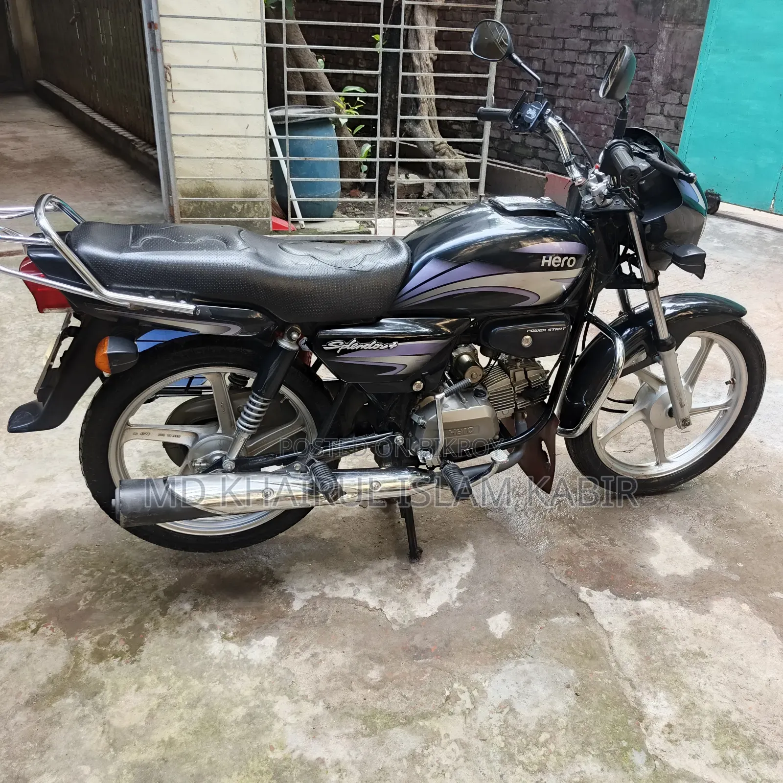 Hero Splendor Plus 2018 Black