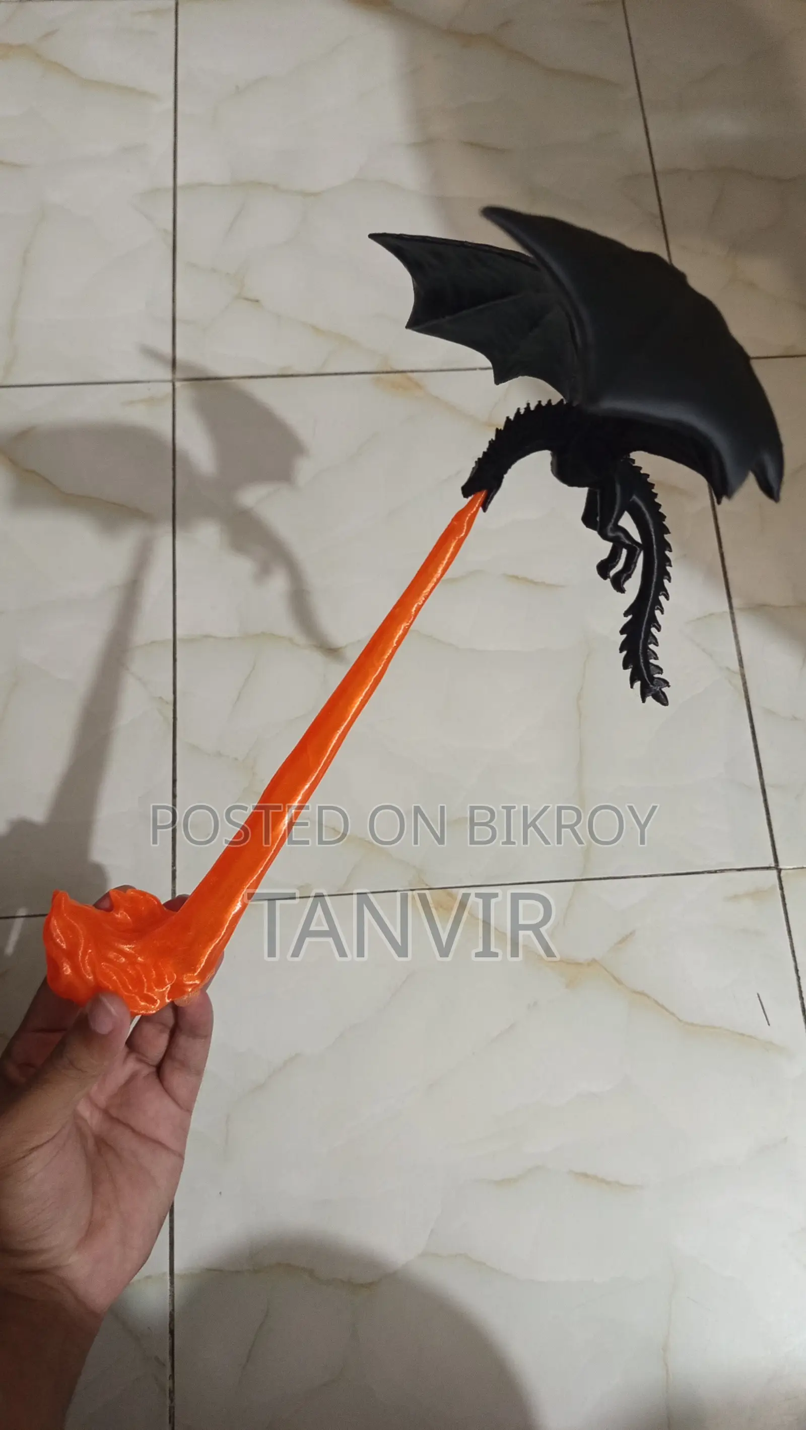 ড্রাগন এলইডি ল্যাম্প (২৫ সেমি)