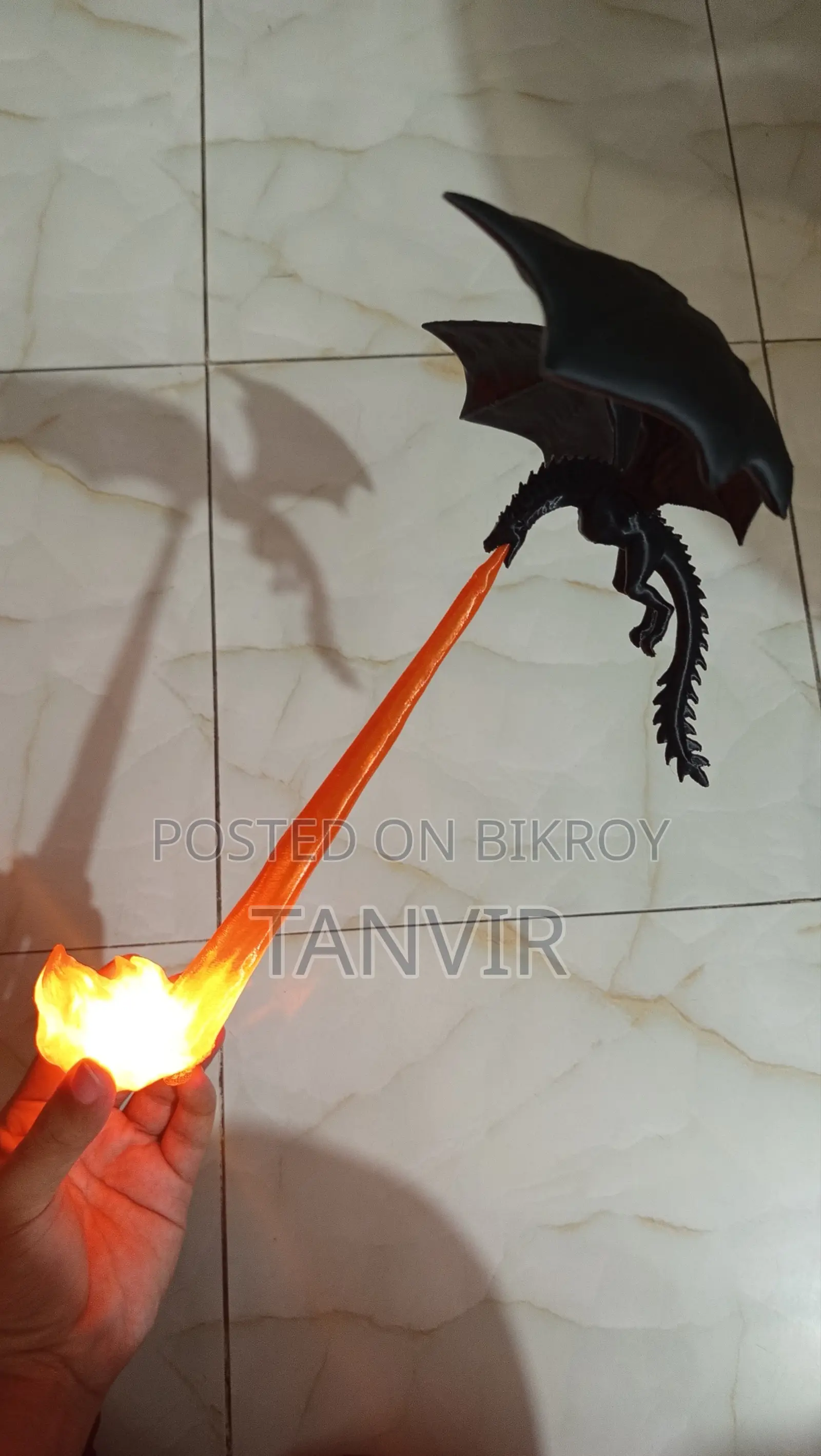 ড্রাগন এলইডি ল্যাম্প (২৫ সেমি)