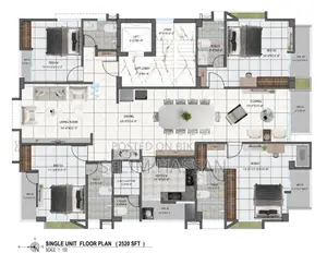 4 Bedroom Apartment in Selimina Villa, Jalshiri Abason for sale