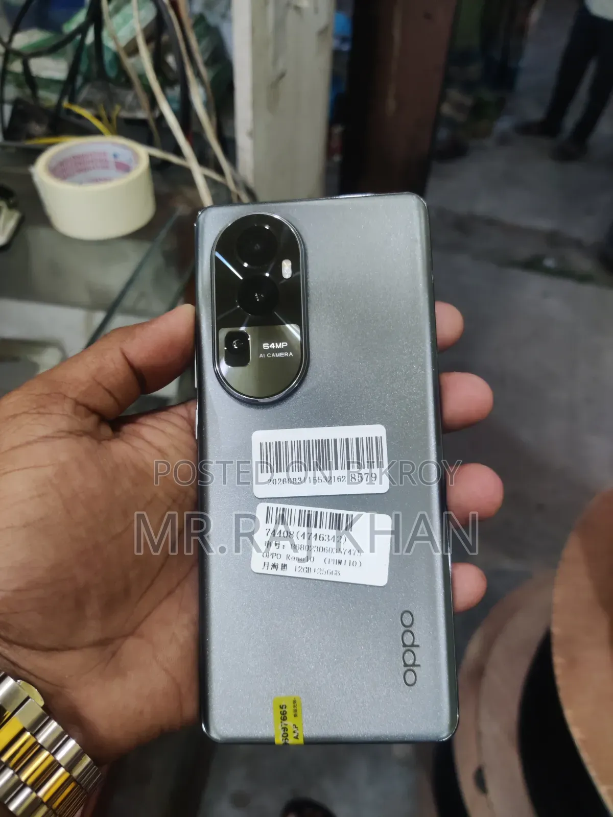 Oppo Reno 10 5G 256 GB Silver