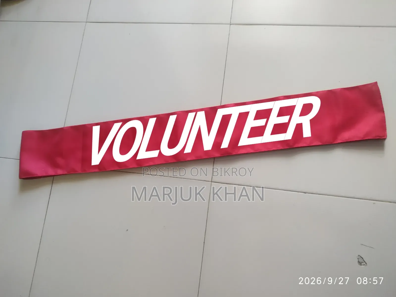 Custom Sash