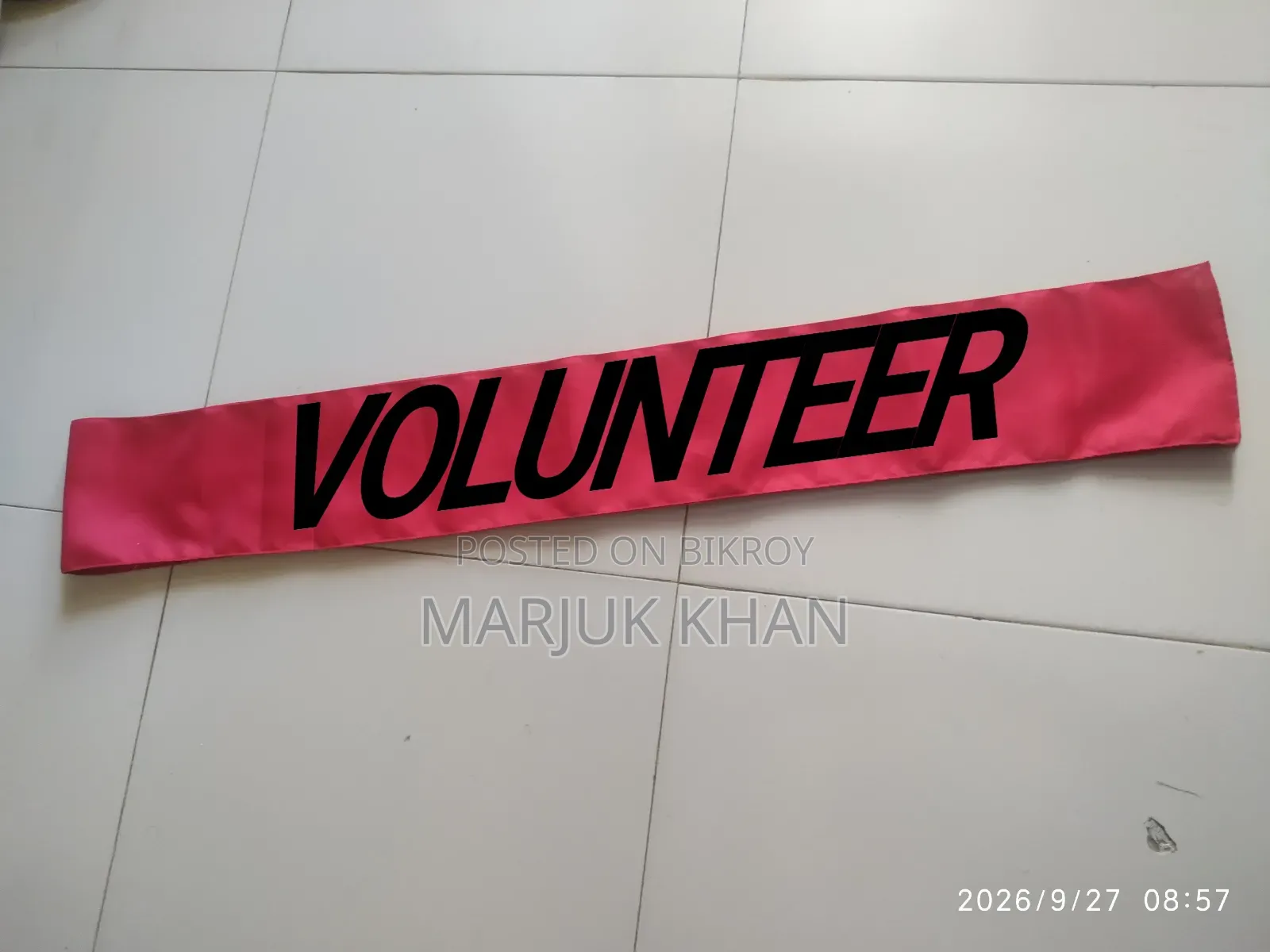 Custom Sash