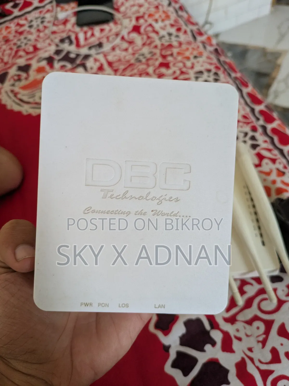 রাউটার এবং ওএনইউ বিক্রি করা হবে