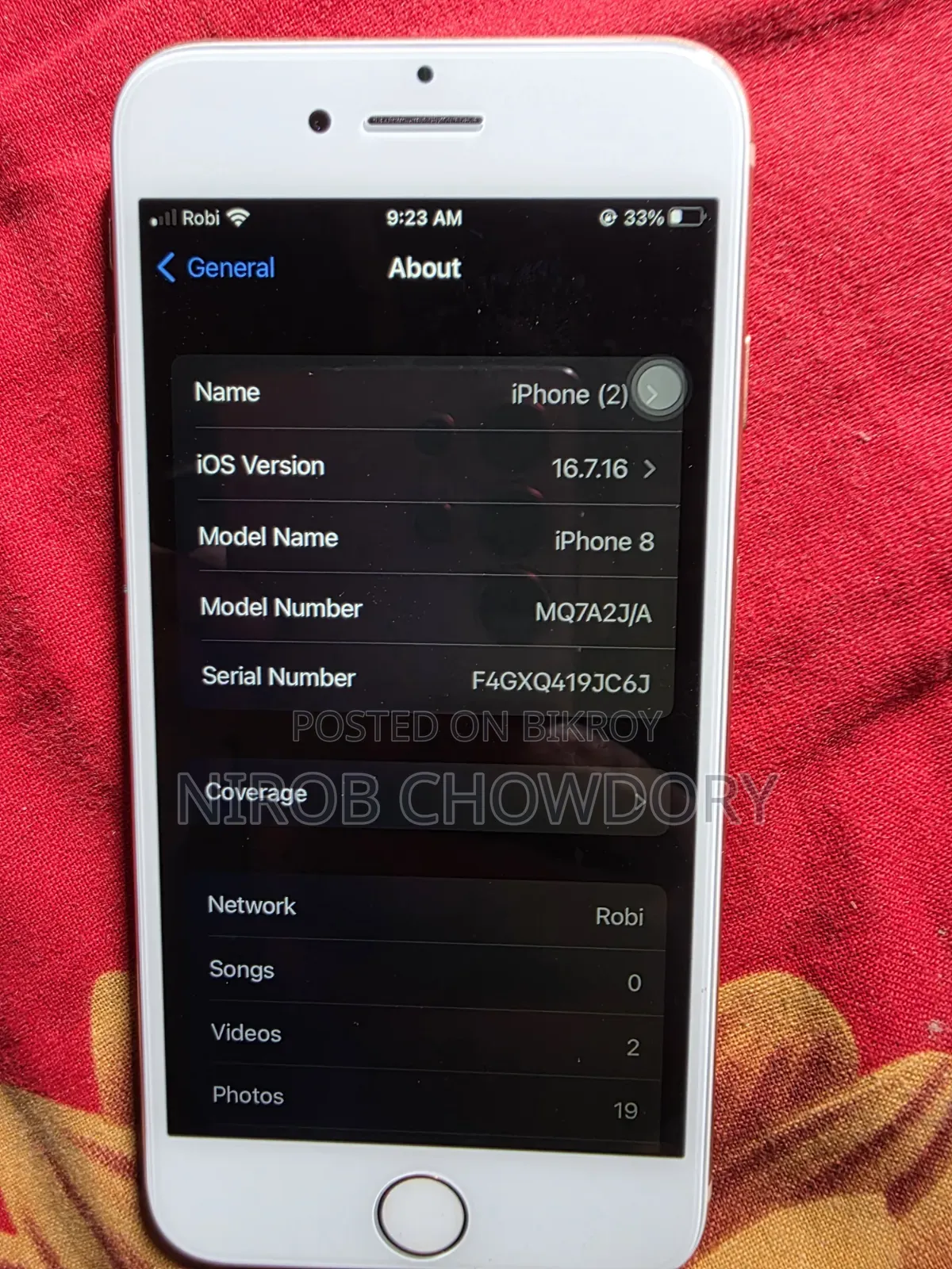 Apple iPhone 8 64 GB White