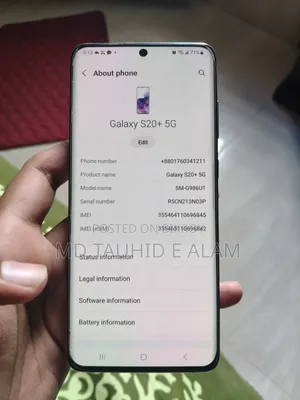 Samsung Galaxy S20+ 5G 128 GB Blue