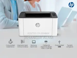 HP 107w Single Function Laser Printer