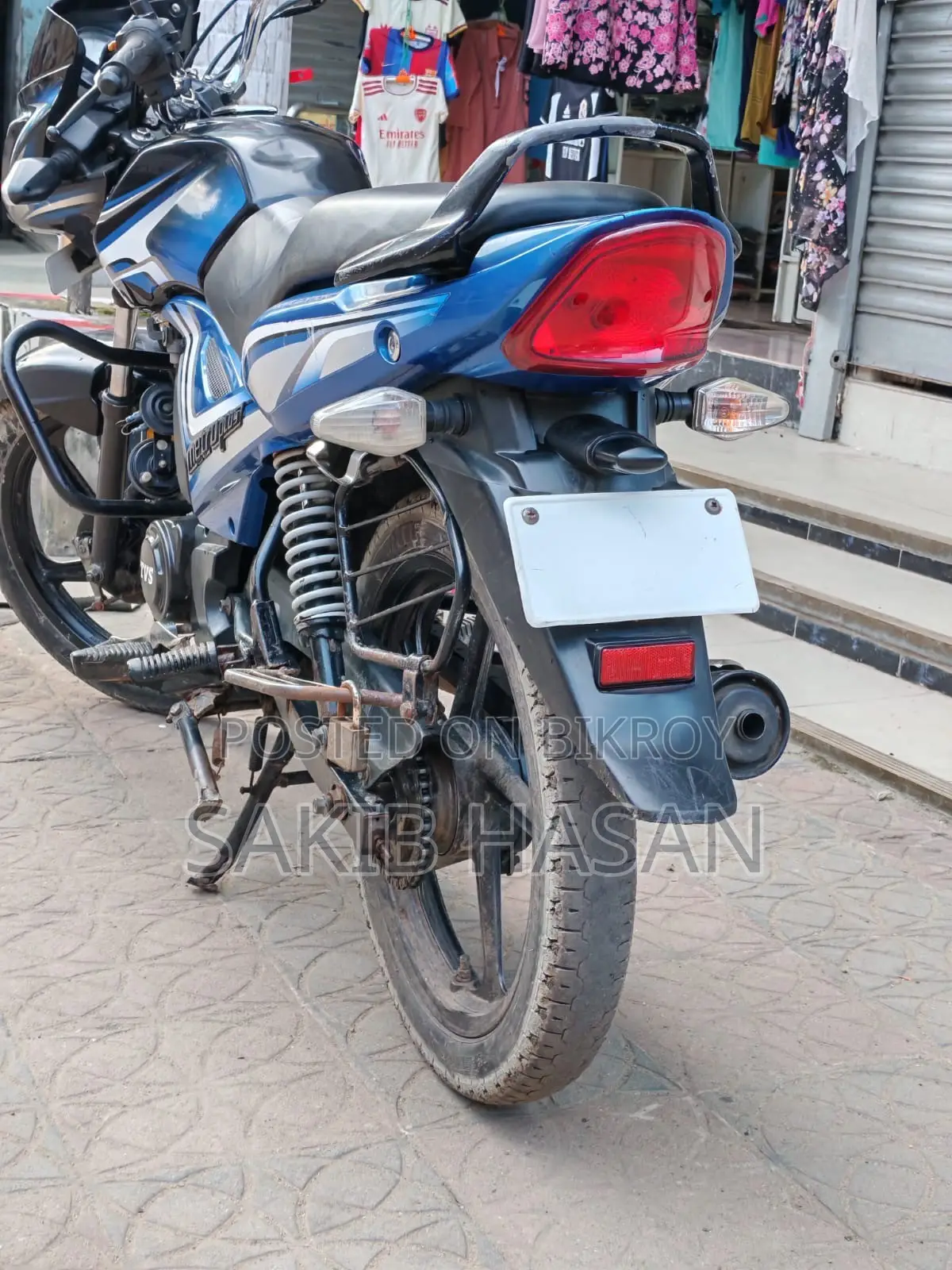 টিভিএস মেট্রো ২০২১ নীল