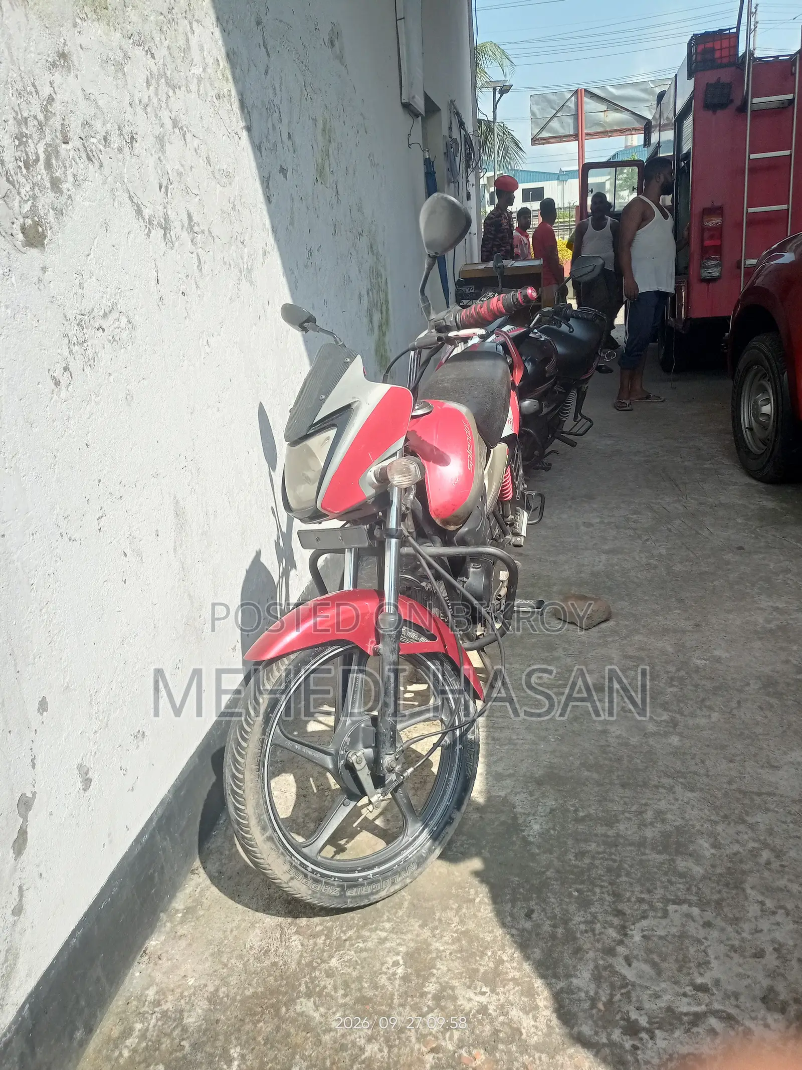 Hero Splendor iSmart 2016 Red