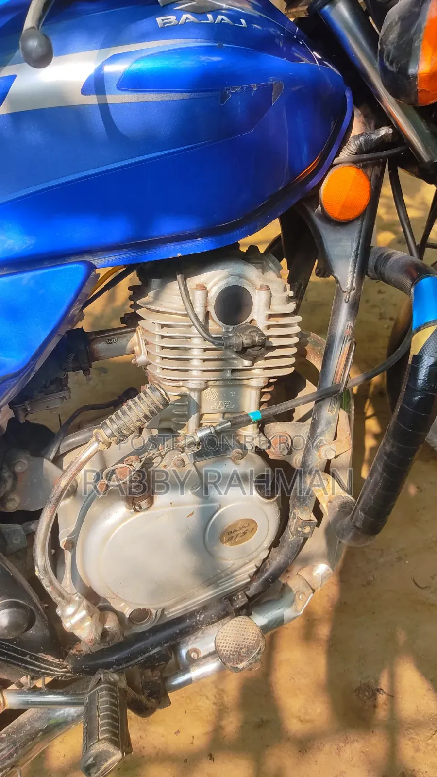 New Bajaj Discover 125 2007 Blue