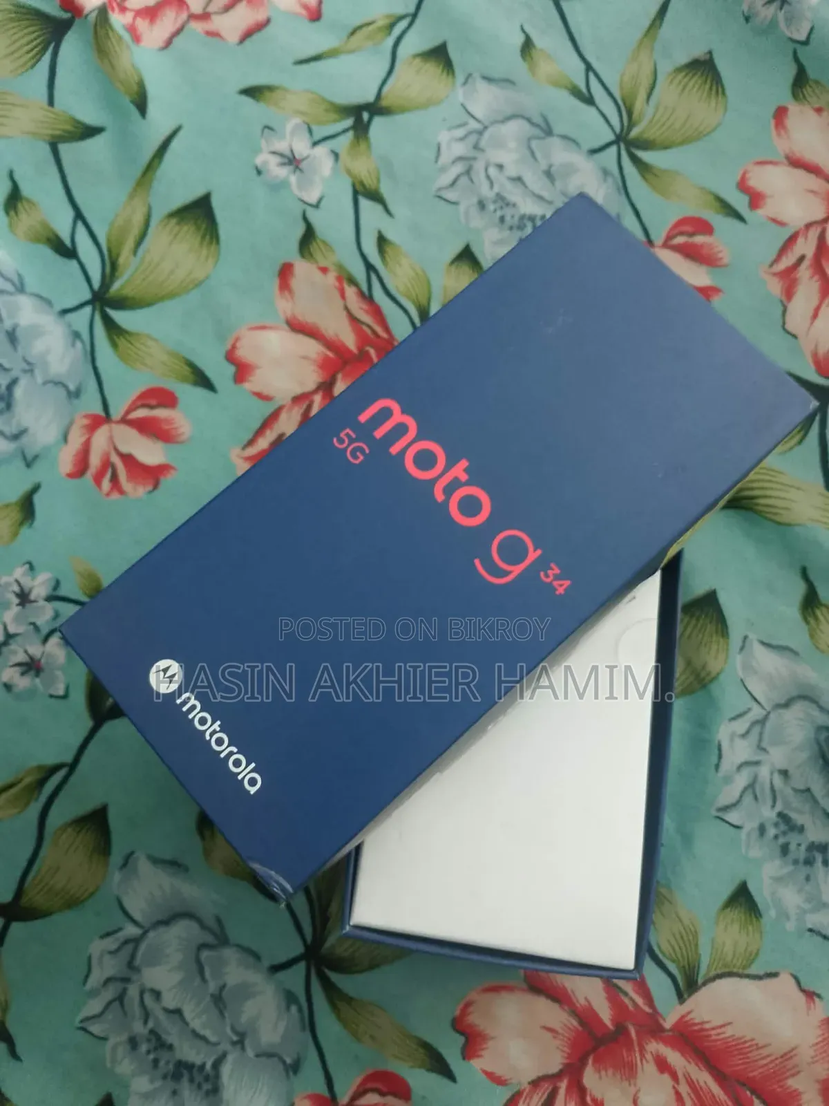 মোটোরোলা G34 5G 128 জিবি নীল