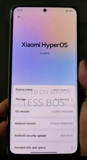 Xiaomi Redmi Note 12 128 GB Gold