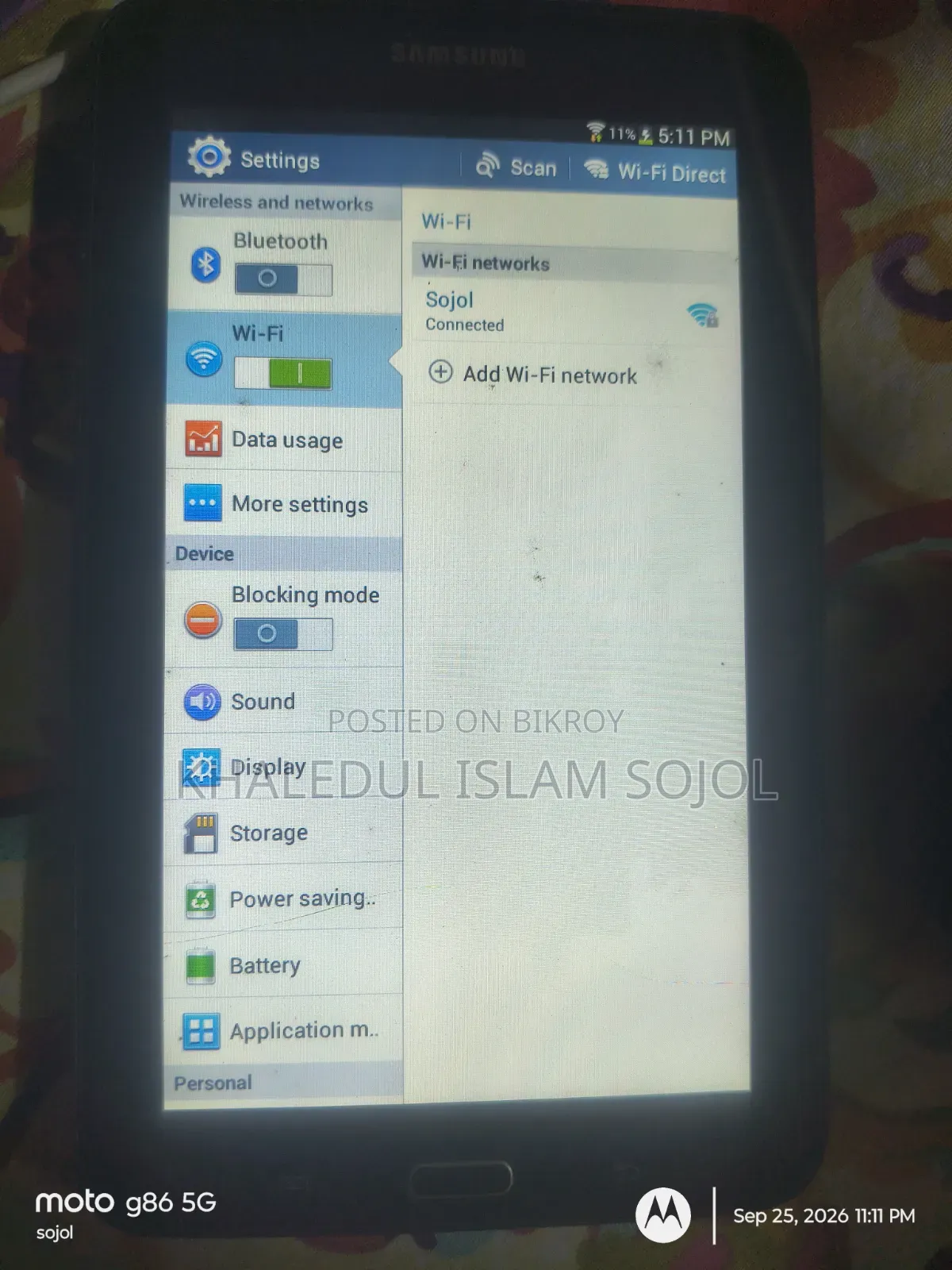 Samsung Galaxy Tab 3 Lite 7.0 8 GB Black