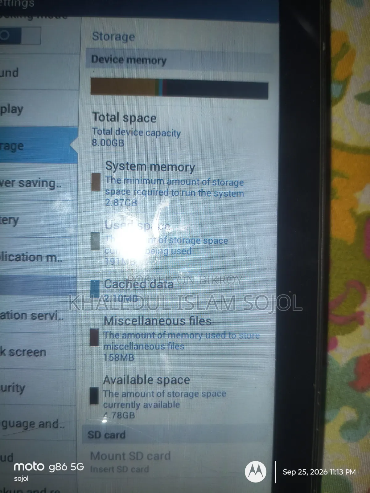 Samsung Galaxy Tab 3 Lite 7.0 8 GB Black