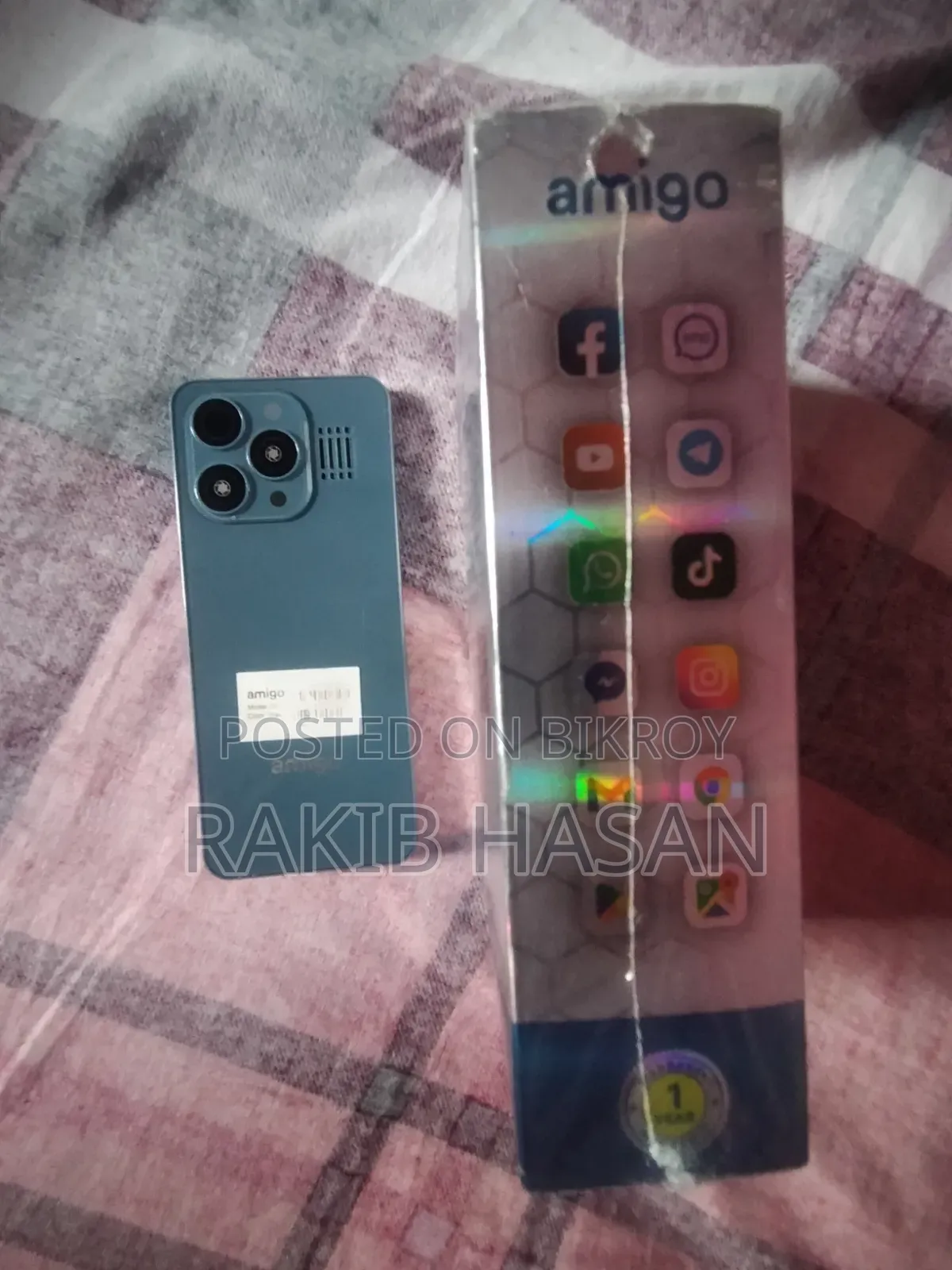 নিউ মোবাইল ফোন ৩২ জিবি গ্রে