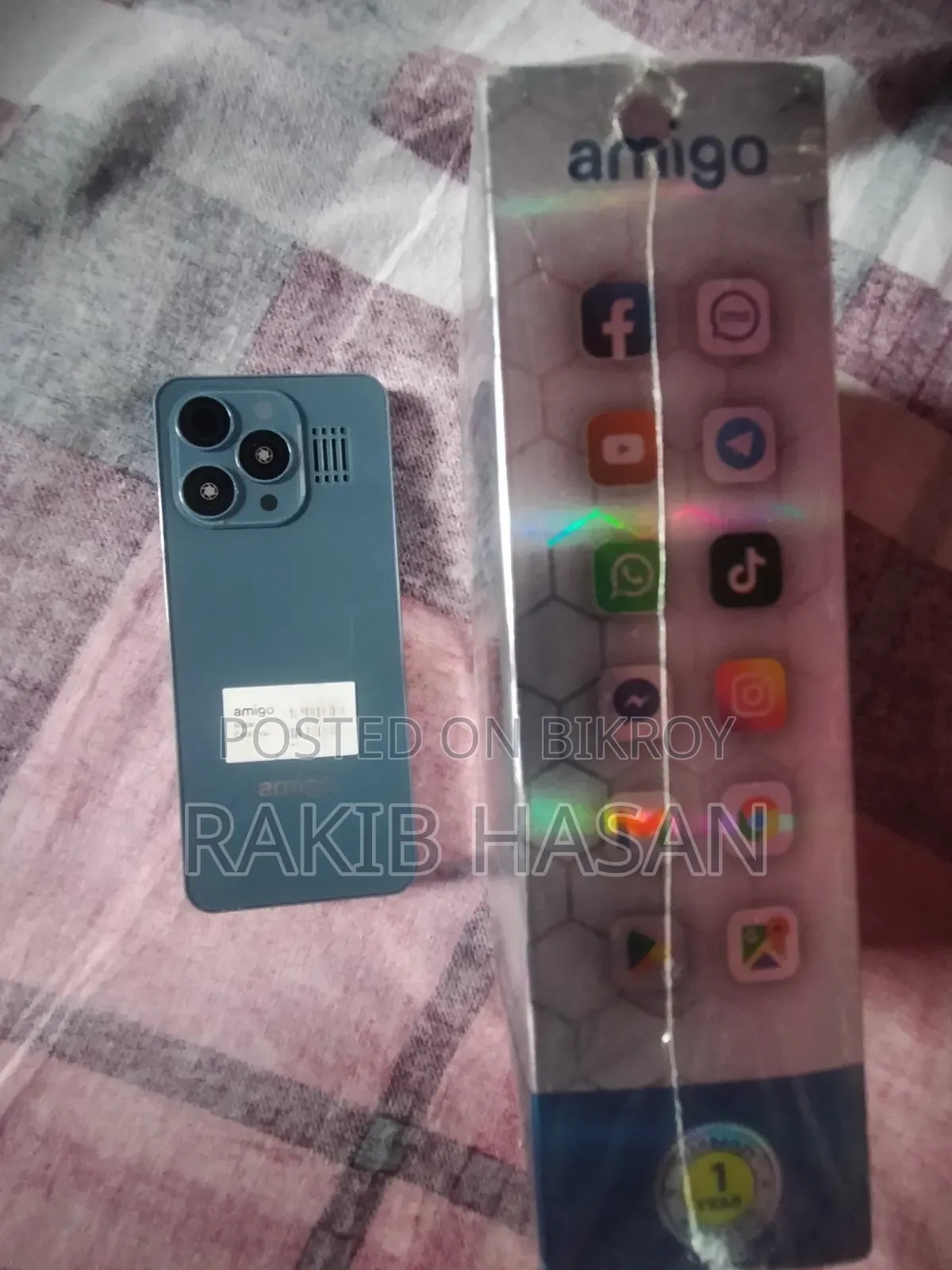 নিউ মোবাইল ফোন ৩২ জিবি গ্রে