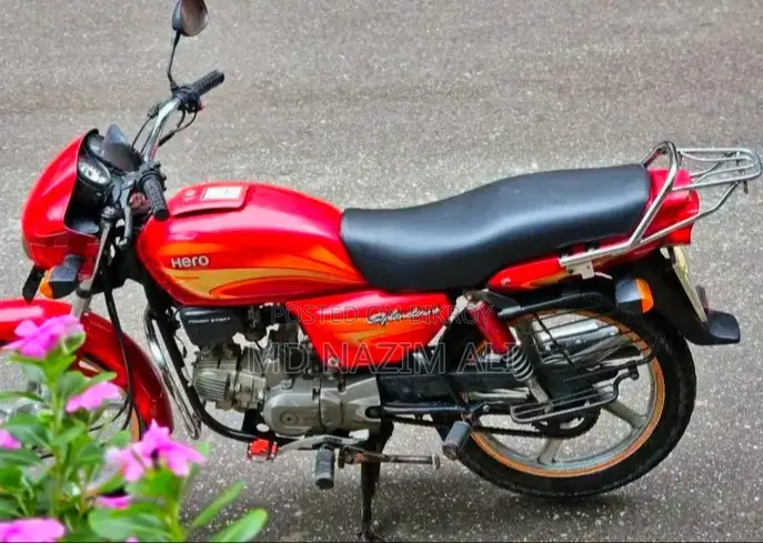 Hero Splendor Plus 2021 Red