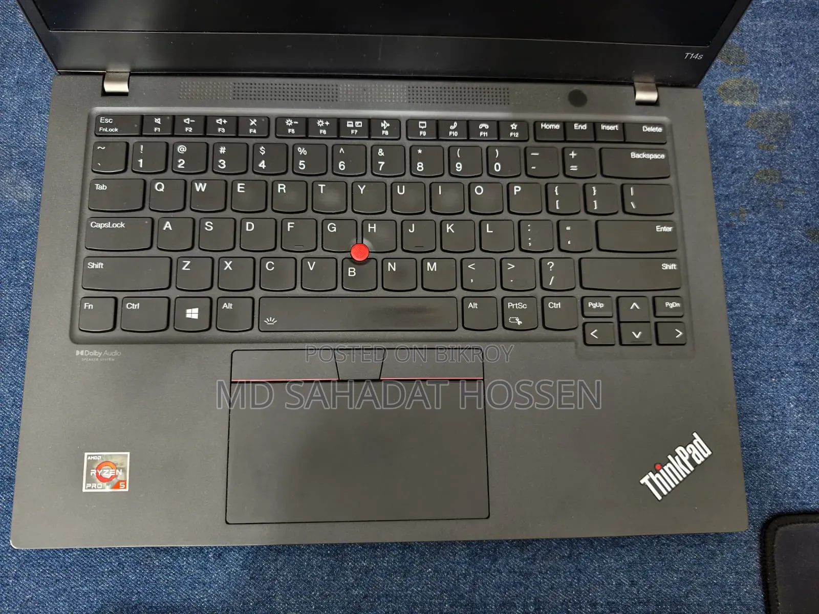 Laptop Lenovo ThinkPad T14s Gen 2 16GB AMD Ryzen 5 SSD 512GB