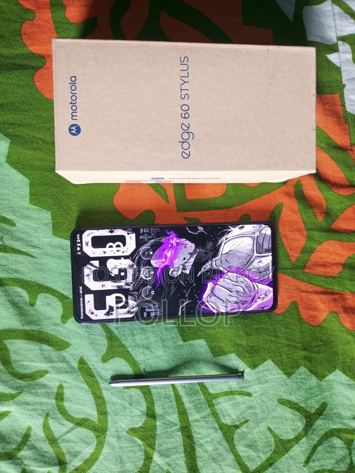Motorola Edge 60 Stylus 256 GB Purple