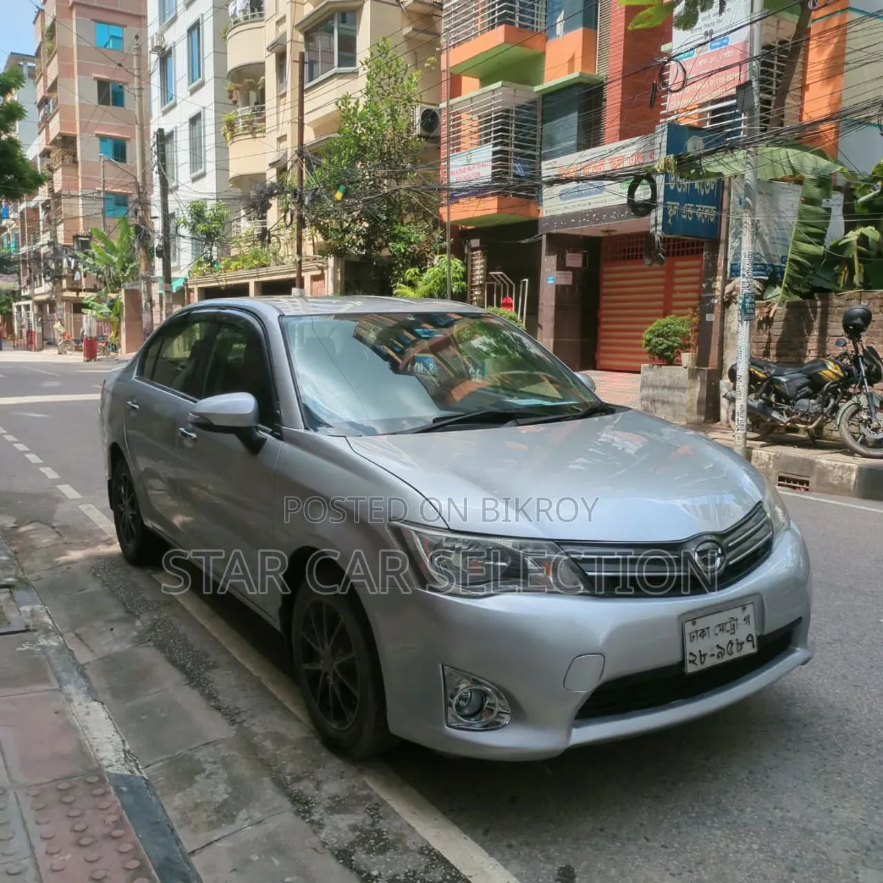 Toyota Axio 2014 Silver