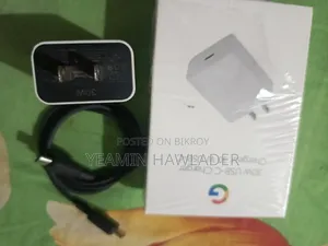 Google Original Charger 30 W USB-C + ANKER Original Cable