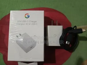 Google Original Charger 30 W USB-C + ANKER Original Cable