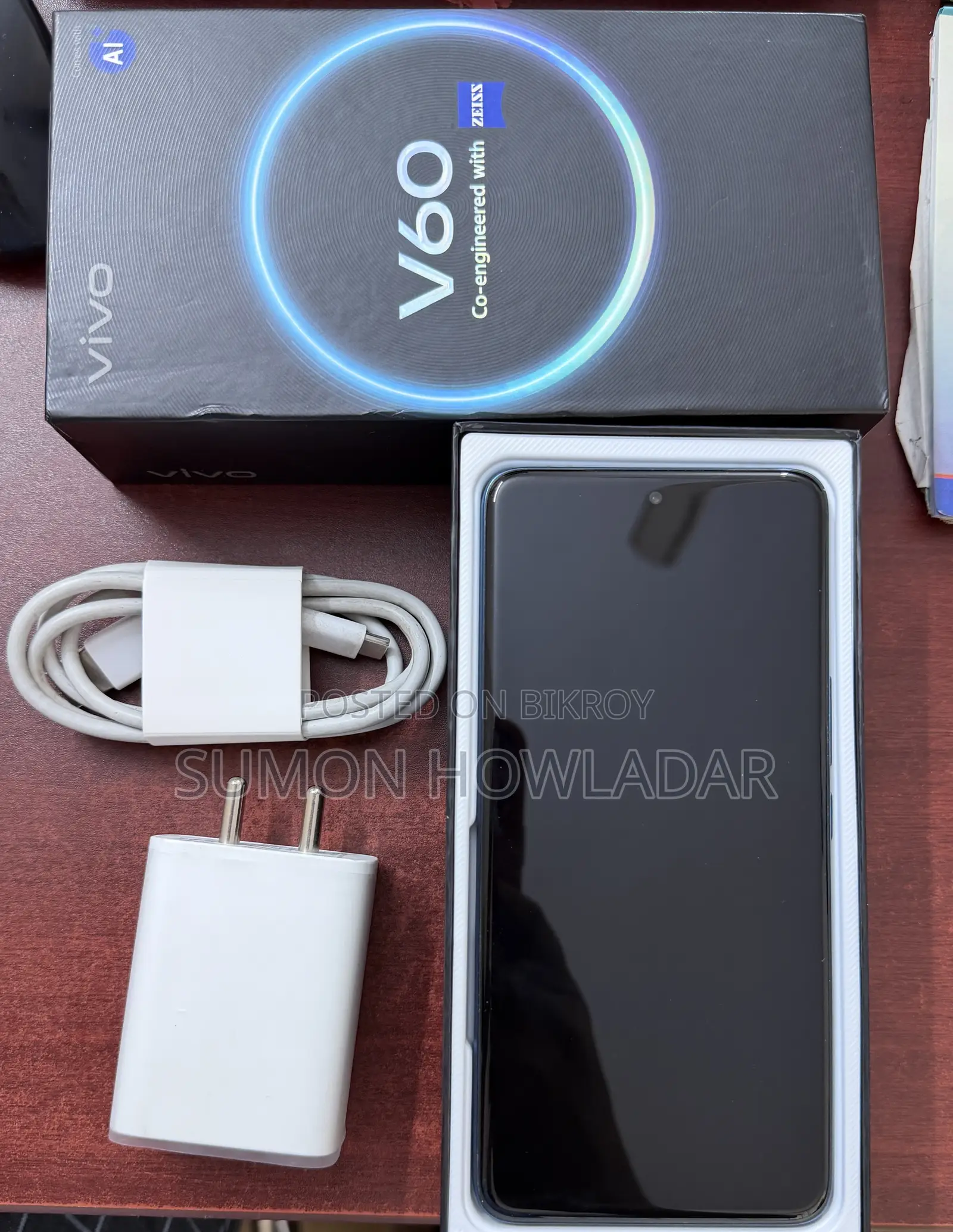 Vivo V60 256 GB Blue