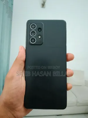 স্যামসাং গ্যালাক্সি এ৫২ ৫জি ১২৮ জিবি ব্ল্যাক