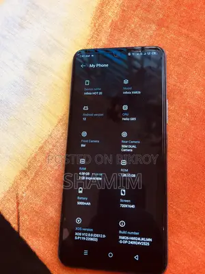 Infinix Hot 20 128 GB Blue
